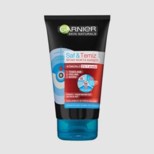 ماسک ۳ کاره زغالی ضد جوش سرسیاه گارنیر حجم ۱۵۰ میلی