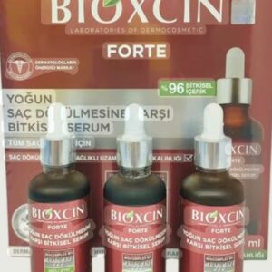 سرم مو  گیاهی ضد ریزش بیوکسین مدل فورت پک ۳ عددی
