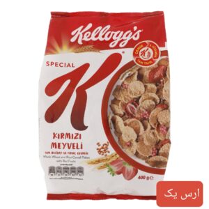 کورن فلکس میوه های قرمز اسپشیال کلاگز وزن ۴۰۰ گرمی