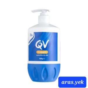 کرم مرطوب‌کننده و آبرسان کیوویQV حجم ۵۰۰ گرمی