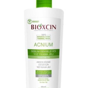 ژل شستشوی صورت ضد جوش بیوکسین مناسب پوست های چرب و مختلط حجم ۵۰۰ میلی