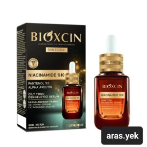 سرم صورت بیوکسین حاوی نیاسینامید ۱۰٪ متعادل کننده تن پوست صورت حجم ۳۰ میلی