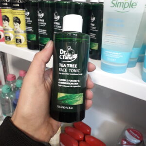 تونر پاک کننده آرایش صورت دکتر سی تونا مدل Tea Tree حجم ۲۲۵ میلی